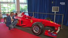 Monza, Ferrari nel nome di Schumi: la F399 all'Aci di Milano