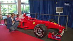 Monza, Ferrari nel nome di Schumi: la F399 all'Aci di Milano