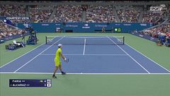 Alcaraz soffre ma vince in rimonta e avanza agli Us Open: gli highlights"