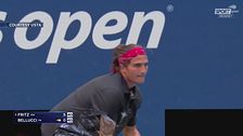 Us Open, Fritz distrugge Bellucci. Solo due game per l'azzurro