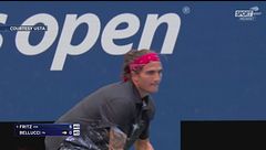 Us Open, Fritz distrugge Bellucci. Solo due game per l'azzurro