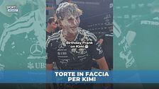 "Agguato" a Kimi Antonelli: panna in faccia per il compleanno