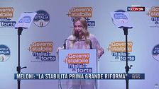 Breaking News delle 21.30 | Meloni: "La stabilità prima grande riforma"