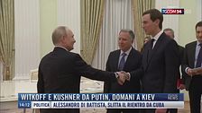 Breaking News delle 14.00 | Witkoff e Kushner da Putin, domani a Kiev