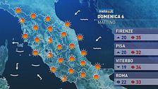 Meteo del 6 settembre