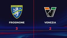 Frosinone-Venezia 3-2: gli highlights