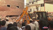 India: crolla edificio a Nuova Delhi, almeno 6 morti