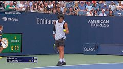 Us Open: Alcaraz batte Paul in tre set e vola ai quarti