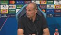 Napoli, Allegri: "Contro l'Arsenal con orgoglio e grande voglia"