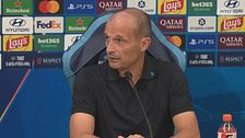 Napoli, Allegri: "Contro l'Arsenal con orgoglio e grande voglia"