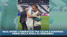Calha-Dumfries: l'abbraccio prima della sfida