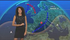 Meteo del 9 settembre, 17:00