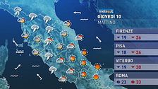 Meteo del 10 settembre