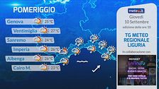 Tg Meteo Regionale Liguria