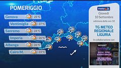 Tg Meteo Regionale Liguria