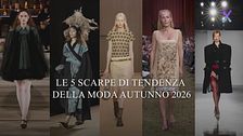 Le nuove scarpe che dettano tendenza dalle passerelle Autunno/Inverno 2026-2027