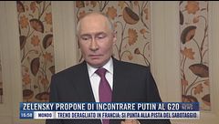 Breaking News delle 17.00 | Zelensky propone di incontrare Putin al G20