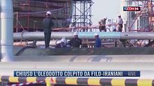 Breaking News delle 21.30 | Chiuso l'oleodotto colpito da filo-iraniani