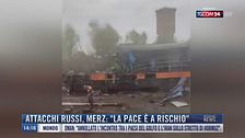 Breaking News delle 14.00 | Attacchi russi, Merz: "La pace è a rischio"