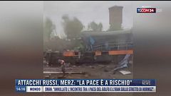 Breaking News delle 14.00 | Attacchi russi, Merz: "La pace è a rischio"