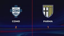 Como-Parma 2-1: gli highlights