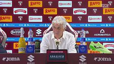 L'Inter va sotto di due gol e Gasperini reagisce così: "Che ora è?"