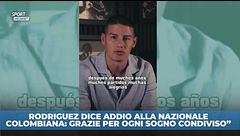 James Rodriguez dice addio alla Colombia: il video fa commuovere il web