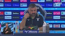 Gattuso: "Contro il Venezia voglio una Lazio col veleno e senza presunzione"