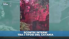 Clamorosi scontri tra i tifosi del Catania: Curva Nord vs Sud