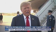 Breaking News delle 14.00 | Colpita petroliera a Hormuz: due feriti lievi