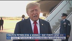 Breaking News delle 14.00 | Colpita petroliera a Hormuz: due feriti lievi