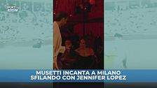 Musetti incanta Milano e incanta con Jennifer Lopez