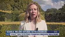 Breaking News delle 14.00 | Scuola, Meloni difende tetto stranieri