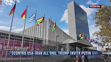 Breaking News delle 21.30 | Scontro Usa-Iran all'Onu, Trump invita Putin