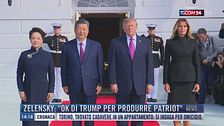 Breaking News delle 14.00 | Zelensky: "Ok di Trump per produrre patriot"