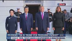 Breaking News delle 14.00 | Zelensky: "Ok di Trump per produrre patriot"