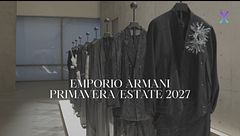 Emporio Armani Primavera Estate 2027: la presentazione alla Milano Fashion Week