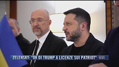 Breaking News delle 21.30 | Zelensky: "Ok di Trump a licenze sui Patriot"