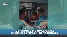 CR7 apre il nuovo ciclo del Portogallo: che carica nel discorso ai compagni di squadra