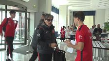 La Turchia arriva in hotel e Montella saluta la nostra Monica Vanali