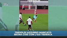 Tresoldi: che gol in allenamento!