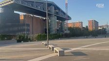 Vergogna a Casa Milan: imbrattato il murale di Baresi