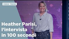 Heather Parisi, l'intervista in 100 secondi