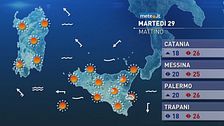 Meteo del 29 settembre