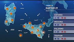 Meteo del 29 settembre