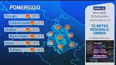 Tg Meteo Regionale Umbria