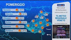 Tg Meteo Regionale Veneto