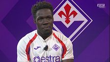 Fiorentina, Gnonto esclusivo: "Nazionale resta un sogno e un obiettivo"