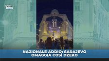 L'omaggio di Sarajevo a Dzeko