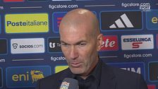 Zidane: "L'Italia è così, meglio nella seconda parte"